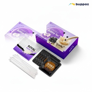 Kit de préparation instantanée de thé aux bulles Taro, certifié Halal et HACCP, pour les fabricants de thé aux bulles et de thé au lait - Product Image 2