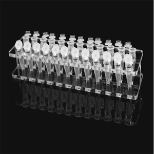 Tubos de separación magnéticos para uso en laboratorio, soportes de doble hilera para cuentas, 1,5 ml/2ml - Product Image 1
