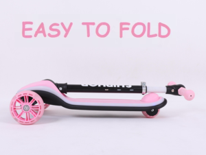 <span class=keywords><strong>2025</strong></span> Modern çocuk Scooter LED ışıkları katlanabilir ayarlanabilir yükseklik 3 PU çocuk oyuncağı yaş 3-12 sertifikalı ASTM CE alaşım güverte açık - Product Image 3