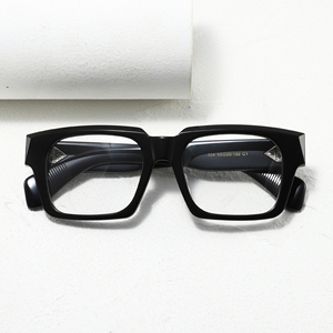 Monturas de Gafas Rectangulares de Aro Completo Unisex, Color Sólido, Anti-UV, Ligeras, para Corrección de la Visión en Adultos - Product Image 2