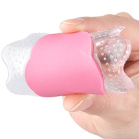 Coussinets d'avant-pied auto-adhésifs en gel-latex à bords fleuris, anti-friction, absorbant les chocs, pour ajustement demi-taille sur talons hauts
