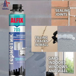 GP Mousse de polyuréthane expansible pour le montage de portes et de fenêtres Adhésif en mousse PU pour le remplissage des espaces Mastic d'isolation - Product Image 4