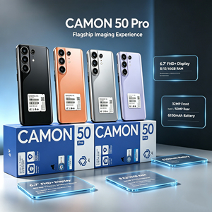 Smartphone Camon 50 Pro 512 Go Double SIM Android 15.0 Original Débloqué, Nouveauté 2026, Expédition Gratuite vers la Chine - Product Image 1