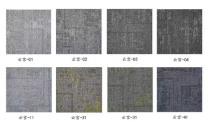 Alfombra de Nailon Comercial Ignífuga de Diseño Moderno, Loseta de 50x50cm, Pelo Corto, para Oficina, Ejercicio, Viajes, Oración, Picnic, Automóvil - Product Image 6