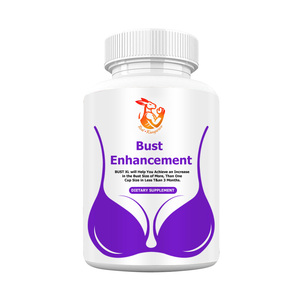 Cápsulas de Suplemento Herbal para Aumento de Busto con Aguacate y Semilla de Fenogreco, Apoyo Antioxidante, Hierbas que Favorecen la Defensa Hormonal - Product Image 1