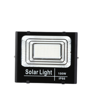 High Powered <b>All</b>-<b>In</b>-<b>One</b> 400W RGB Solar Street Light IP66 <b>Waterproof</b> LED Flood Lights With Aluminum Body 100W-300W Options LCS-FG - Product Image 3