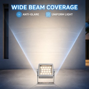 Projecteur <span class=keywords><strong>LED</strong></span> RVBW DMX512 à montage en surface, 36W, puce LUMILEDS 3535, en aluminium étiré ADC12, pour Églises et Musées - Product Image 3