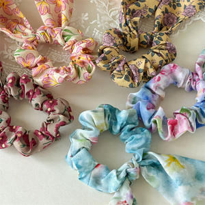 Nouvelle collection été : Élastique à cheveux imprimé couleur, style peinture à l'huile, pour les vacances féminines - Product Image 2