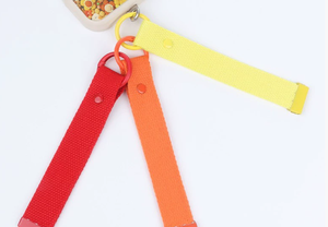 2025 новый корейский короткий холщовый брелок для ключей рекламные толстые ремни держатель значков аксессуар - Product Image 3