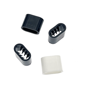 Dùng một lần đóng cửa an ninh khóa lễ hội dệt vải Vòng đeo tay nhựa Dây đeo cổ tay khóa - Product Image 5