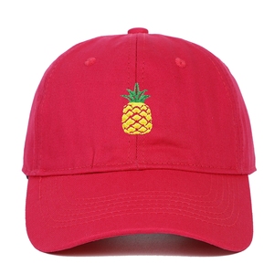 Gorra de béisbol estructurada de 6 paneles para exteriores, nuevo diseño, algodón, piña, bordado, gorras de béisbol deportivas - Product Image 4