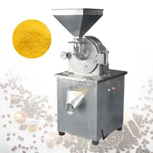 China Stainless Steel Coffee Spice Herb Mill Grinder Mushroom Rice Hull Pulverizer Machine