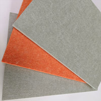 Matériau insonorisant ignifuge écologique en fibre de polyester 100% 48 couleurs Épaisseur 9 mm/12 mm Garantie 4 ans Design moderne