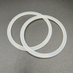 Joint d'étanchéité en caoutchouc de silicone résistant à la chaleur rond plat transparent personnalisé pour couvercle en bois, tasse - Product Image 4