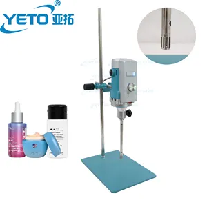 YETO-AD500S-H 12G 30-2. 800ml mesin emulsi Mixer Lab elektromagizer sampel laboratorium sampo pencampuran emulsifikasi krim kosmetik