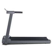 Caminadora Eléctrica Plegable Silenciosa para Uso Doméstico con Pantalla LED, Programas de Ejercicio, Sin Monitor de Frecuencia Cardíaca, Capacidad de 100 kg