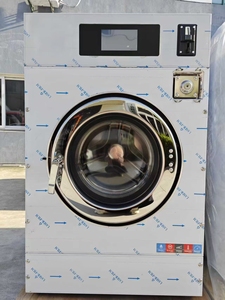 On <strong>Sale</strong> Commercial Laundry Equipment Fully Automatic Washer Extractor Hard Mount Coin Operated <strong>Machines</strong> for <strong>Laundromat</strong>/Hotel