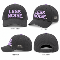 Casquettes de baseball en sergé de coton à six panneaux structurés, broderie de logo personnalisée, commande d'essai, faible MOQ, vente en gros
