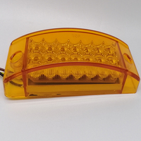 Signal ovale jaune ambre, 2 pièces, éclairage de remorque de camion, marqueur latéral, lumière rouge, jaune ambre, offre spéciale