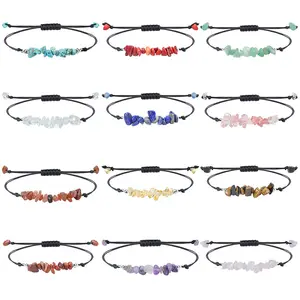 european and american colorful men's and women's colorful rope woven rope friendship beach irregular bangles