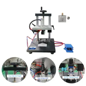 Aile semi automatic perfume crimping capping machine production line equipment