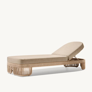 أنيق حديث خارجي خشب الساج المتسكع خشب الساج مقاوم للماء حديقة الشاطئ فناء حديقة تصميم الفندق - Product Image 4