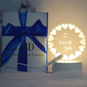 Lámpara de ilusión Led para decoración 3D, efecto acrílico, alta calidad, portátil, venta al por mayor, gran oferta - Product Image 6