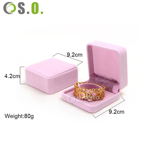 Luxury Velvet Jewelry <b>Box</b> Set for Rings <b>Earrings</b> Necklace Bracelets Elegant <b>Gift</b> Packaging Case With Custom Color - Product Image 6