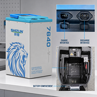 Paket Baterai Motor Listrik LiFePO4 76V 40Ah 2500W Daya Tinggi Jangkauan Jauh Berperingkat IP67 3000+ Siklus Sel Silinder Baru