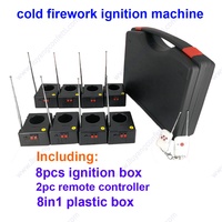 Télécommande de scène intérieure sans fil Système de tir de feux d'artifice d'usine pour les décorations de Noël