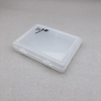Boîte à cartes personnalisée, portable, écologique, durable, en plastique rigide, avec logo personnalisé pour les cartes de jeu de poker