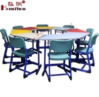 Chaise de bureau collaborative pour salle de classe, pliable, mobile, avec plateau rabattable, mobilier scolaire
