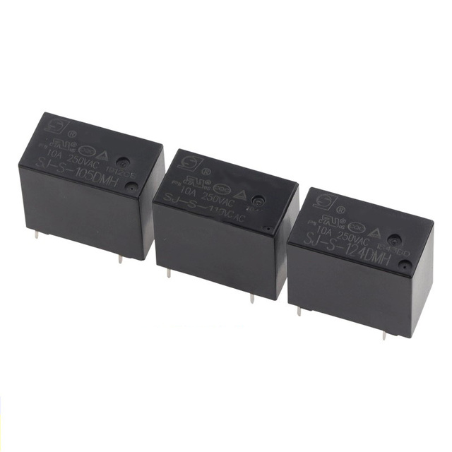Sanyou relays SRD-S-105D SRD-S-112D SRD-S-124D SJ-S-105DM SJ-S-112DM SJ-S-124DM SJ-S-124LM with  3/5/10A 5V12V24V 4/5pins