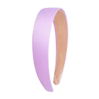Bando bercetak Musim Panas 2023 ikat kepala polos 3cm Satin warna-warni gaya Barok