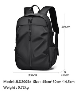 Outdoor Oxford Cloth Backpack Soft Backpack <b>Computer</b> Pack With Waterproof Function Business Travelling Leisure Style Backpack - Product Image 6