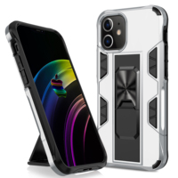 LeYi Vente Chaude Couverture Arrière TPU PC 2 en 1 Téléphone Cas pour iPhone 12 17 Titulaire Shell Mobile Cell Case