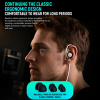 Écouteurs intra-auriculaires KZ Taurus avec double transducteur dynamique de 8 mm, son stéréo immersif, câble détachable à 2 broches pour la musique
