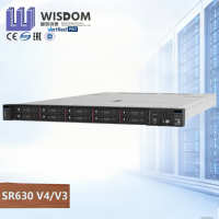 Servidor en Rack Lenovo ThinkSystem SR630 V3/V4 1U, Servidor Empresarial de Alto Rendimiento en Stock