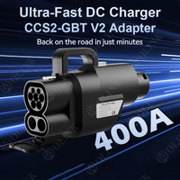 Adaptateur OLINK CCS2 vers GBT 400 kW 400 A Chargeur rapide DC haute puissance Connecteur étanche IP54 pour la recharge de véhicules électriques