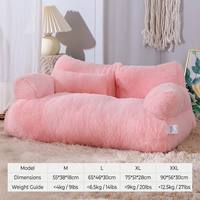 Sofá Cama de Gato ecológico de lujo tamaño XL plegable lavable cubierta extraíble protectora verano invierno uso estilo moda espuma