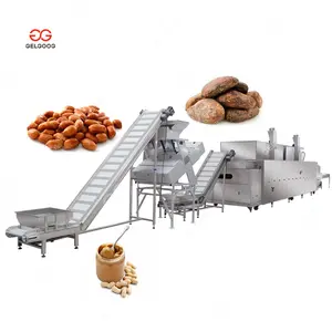 Gelgoog Peanut Roaster and Grinder Cocoa-Bean-Roaster Small Peanut Roasting Machine in Kenya