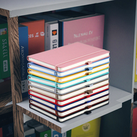 Offre Spéciale personnalisé école A5 cahier en cuir personnel pointillé Journal livres avec serrure ronde magnétique en métal