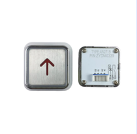 Bouton d'ascenseur Cop Lop, bouton poussoir d'ascenseur, bouton carré de 32 mm