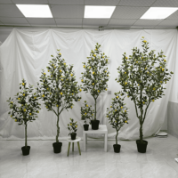Fabrik-Großhandel 120cm Künstlicher Zitronenbaum Simulierter Bonsai-Kunstpflanze für Heim- und Gartendekoration