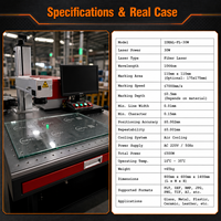 Machine de marquage laser UV 3D 10W à focalisation dynamique pour la gravure de gobelets en verre