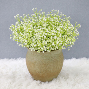 Bouquet de fleurs artificielles Guanyi Baby's Breath 30cm en plastique pour décoration de mariage et de maison - Product Image 2