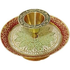 Traditional Chamberstick Shape <b>Candlestick</b> Holder for Standard Tapered Candles Made of Iron (<b>Candlestick</b>-5520) - Product Image 3