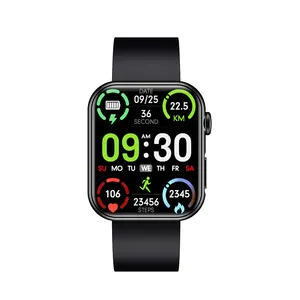 Nieuw Binnen Ms2 Sport Smart Watch 1.91 Inch Waterdicht Fitnesshorloge Met Hartslagmeter Stappenteller Gezondheidsmonitoring