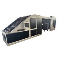 Máquina laminadora automática de alta velocidad de 3/5/7 capas para flautas, máquina eléctrica para pegado y laminación de tableros