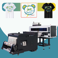 Imprimante DTF OKAI 24 pouces, machine d'impression A1, double tête I3200 ou Xp600, imprimante DTF pour l'impression sur tissu